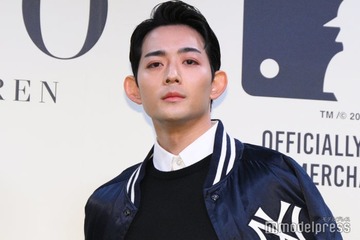 竜星涼、奇抜なピンクパンツ姿 ミラノで呼ばれたニックネームとは【ポロ ラルフ ローレン×MLB ローンチイベント】 画像