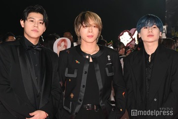 BE:FIRST、シックなブラックコーデ 受賞に喜び噛みしめる【MTV VMAJ レッドカーペット】 画像