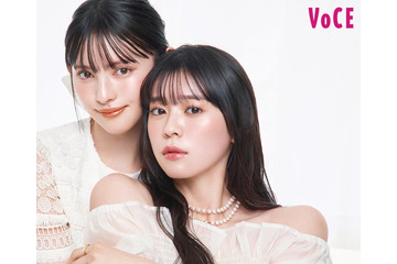 超ときめき宣伝部・坂井仁香＆菅田愛貴、阿吽の呼吸で撮影 トレンドリップメイク披露 画像