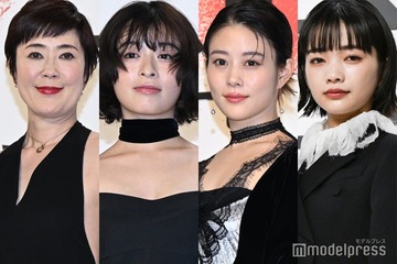 高畑充希、黒ドレスで美背中披露 映画「国宝」キャストがドレスアップで集結 画像