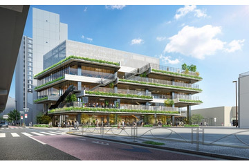 駒沢大学駅前に新商業施設、2025年11月開業 ロイホやスタバ含む17店舗 画像