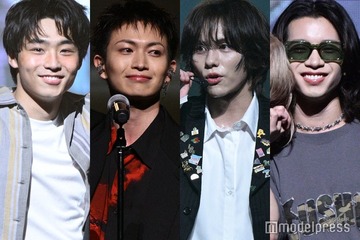 綱啓永・森愁斗・八村倫太郎・山下幸輝、8LOOMメンバー4人の再会ショット話題「おめでたい日に嬉しい」「いつまでも尊い」 画像