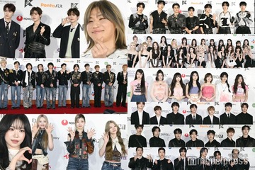 【写真特集／1日目】D-LITE・INI・IS:SUE・EVNNEら豪華集結＜KCON JAPAN 2025／レッドカーペット＞ 画像