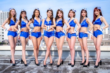 K-1ラウンドガール「K-1 GIRLS 2025」集結 お披露目会見で美脚輝く 画像