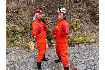 TOKIO国分太一＆Aぇ! group草間リチャード敬太、洞窟探検で予期せぬ危機迫る 画像