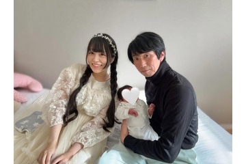 “27歳年上ファンと結婚”元アイドル、第1子出産を報告「夫婦で協力して頑張っていく」 画像