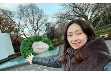 中山秀征の妻・白城あやか、カンヌでの夫婦ショット公開「仲良し夫婦」「セレブすぎる」の声 画像