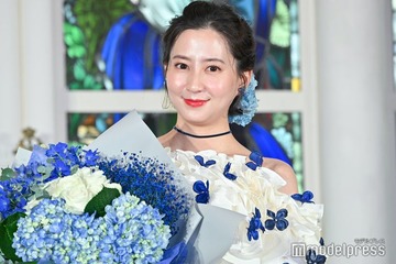 河北麻友子、第2子妊娠を報告 夫との2ショットでふっくらお腹披露 画像