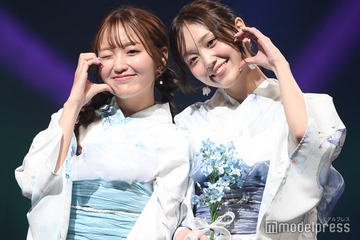 ねお＆野咲美優 、姉妹で“お揃いヘア” ルダハートが可愛い【学生ランウェイ2025 SUMMER】 画像