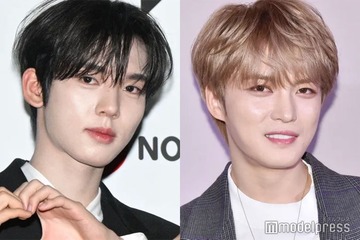 ZB1ハン・ユジン、ジェジュンのライブ見学 2ショット＆食事の約束も「顔が強すぎ」「さすが愛されマンネ」の声 画像