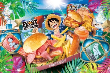 USJ「ワンピース・プレミア・サマー」フード・グッズ公開 初登場メニュー、ローとキッドの食べ歩きフードなど 画像