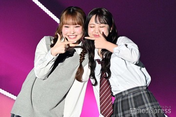 「今日好き」相塲星⾳＆代⽥萌花、腕組みランウェイに歓声 制服姿でスタイル輝く【TGC teen ICHINOSEKI 2025】 画像