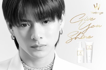 Number_i平野紫耀、艶めく黒髪ストレートヘアで魅了「Wonjungyo Hair」新ビジュアル解禁 画像