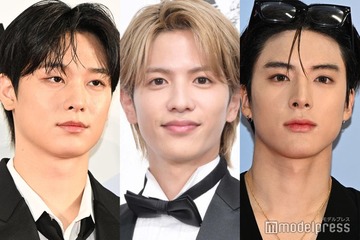 THE BOYZエリック、ジュヨン＆志尊淳と“猫影ポーズ”披露「遊び方まで可愛い」「1匹だけワンちゃんいる」と反響 画像