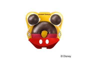 ミスド「ディズニー スマイルコレクション」初登場、ミッキーやミニーかたどったドーナツが商品化 画像