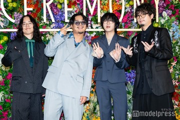 人気バンド・the engy、柄シャツ・リボンタイ…華やかドレスアップ ミセス主催イベント出演【Mrs. GREEN APPLE presents「CEREMONY」】 画像