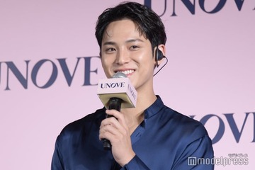 SEVENTEENミンギュ、会見で「アジュナイスな回答」飛び出す 理想のヘアスタイルは？ 画像