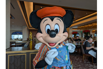 【海外ディズニー】アーティストに扮したミッキーたちと楽しい朝食！人気キャラクター・ダイニングを体験　フロリダ WDW 画像
