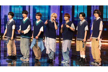 なにわ男子、新曲披露 少年忍者は「A・RA・SHI」「初心LOVE」カバーで本家からアドバイス受ける【Star Song Special】 画像