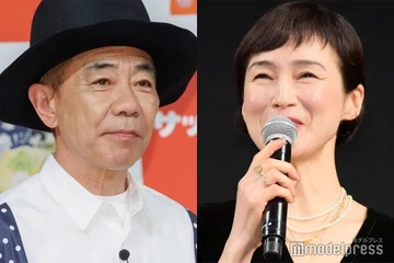 とんねるず木梨憲武、妻・安田成美の朗読劇へ「奥様のポスターと写真撮るの可愛い」「ずっとラブラブ」の声 画像