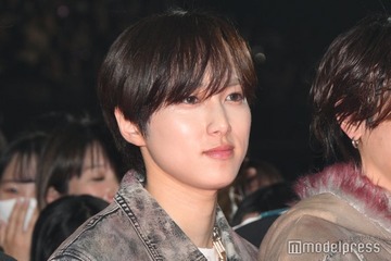 INI尾崎匠海、金髪イメチェンにファン歓喜 トレンド入りの反響「キラキラ倍増」「透明感」【THE MUSIC DAY 2025】 画像