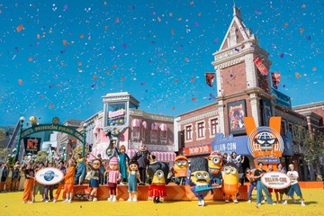 USJ「ミニオン・パーク」エリア拡張後初公開 “映画の世界そのまま”新アトラクションにゲストも興奮 画像
