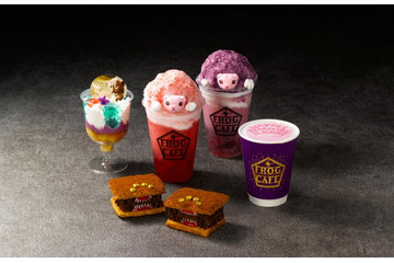 スタジオツアー東京に夏限定メニュー、ピグミーパフのかき氷ドリンクや「怪物的な怪物の本」ブラウニー 画像