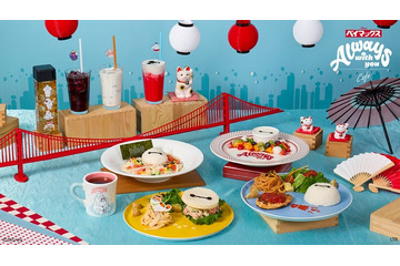 ディズニー映画「ベイマックス」カフェ、東京・愛知・大阪で開催 多彩なプレートメニューや“力士姿”ドリンク提供 画像