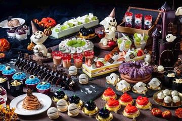 「ハロウィーン＆シャインマスカットスイーツブッフェ」池袋で開催、墓場ショコラやお化けバウムなど 画像