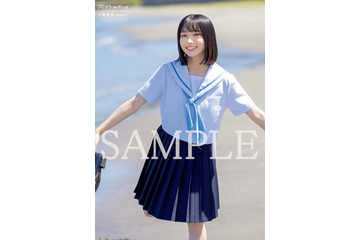 日向坂46五期生・大野愛実「アップトゥボーイ」表紙初登場 透明感溢れる夏グラビア披露 画像