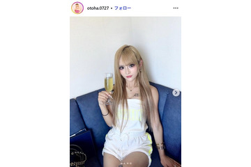「今日好き」倉八音羽、タイトミニワンピから美脚披露「スタイル抜群」「脚長い」の声 画像