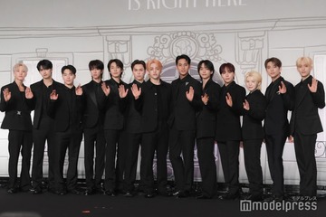 SEVENTEEN、メンバー13人集結 兵役中ジョンハン＆ウォヌ・入隊直前ホシ＆ウジの貴重ショットに「泣いちゃう」「また全員揃うの待ってる」の声 画像