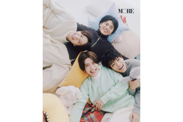 timelesz、“幸せすぎるドリーム時間”テーマに撮影 ニット＆ジャケット着こなす 画像