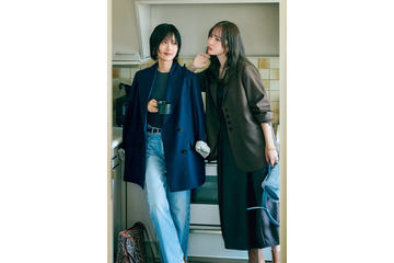 山下美月×加藤史帆“＃かとした”3年ぶりペア表紙 プライベートでの弾丸旅行秘話も明かす 画像