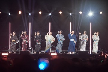 timelesz、ファンミ2会場で5万人熱狂 オリジナル花火打ち上げ＆浴衣姿でパフォーマンスも「最高の夏の思い出ができました」 画像