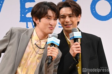 森崎ウィン＆Snow Man向井康二、異例の再登場 予想外演出にイベント開始前から黄色い歓声【（LOVE SONG）】 画像