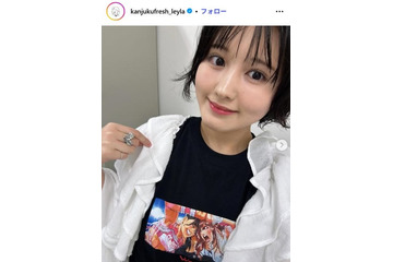 完熟フレッシュ・池田レイラ、美ウエストチラ見せディズニーショット披露「スタイル良い」「可愛すぎる」 画像