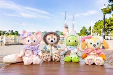 東京ディズニーシーにダッフィー＆フレンズ冬の新作グッズ、もこもこ防寒具やぬいぐるみコスなど 画像