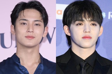 SEVENTEENミンギュ＆エスクプス、上裸で鍛え抜かれた肉体美披露「ムキムキでかっこいい」「完璧スタイル」の声 画像