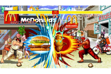 マクドナルド、人気対戦格闘ゲーム「ストリートファイター」と初コラボ CM放映開始＆新商品7種登場 画像