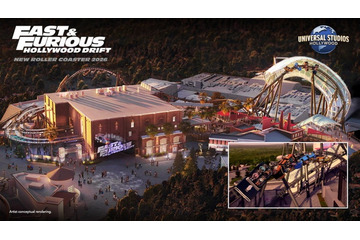 映画「ワイルド・スピード」の新アトラクション、米ユニバーサル・スタジオ・ハリウッドに2026年誕生 画像