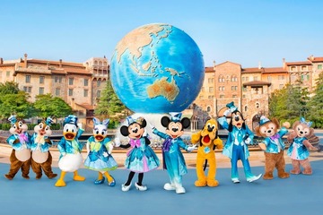 東京ディズニーシー、25周年イベント「スパークリング・ジュビリー」“海の魅力”着想の色の新衣装公開 画像