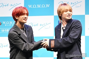 なにわ男子・高橋恭平、Hey! Say! JUMP伊野尾慧と初共演で熱い握手「猫のように可愛がっていただいた」【ストロボ・エッジ Season１】 画像
