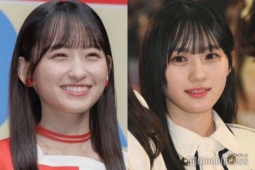 乃木坂46一ノ瀬美空＆川崎桜、ミニスカ双子コーデ公開「雰囲気がそっくり」「さくみく尊い」と反響 画像