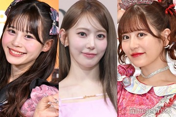FRUITS ZIPPER月足天音＆CANDY TUNE村川緋杏、LE SSERAFIM東京ドームライブ鑑賞 集合ショットに「元HKT組の集結エモすぎ」「神メンバー」の声 画像