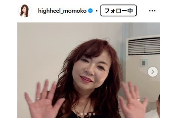 ハイヒール・モモコ、長男との2ショットに「鼻が似てる」「親子で楽しそう」と反響 画像