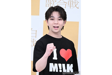 【紅白本番】M!LK塩崎太智、人気芸人らと張り合う姿が話題「シンメだった」「さすが塩崎プロ」 画像