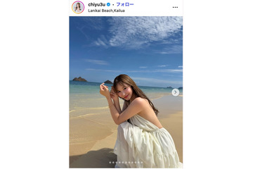 元AKB48河西智美、美ボディ際立つヒョウ柄ビキニのハワイショット公開「スタイル抜群」「すごく似合ってる」と反響 画像