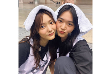 櫻坂46田村保乃＆山崎天“大阪姉妹”密着ショット解禁【櫻撮】 画像
