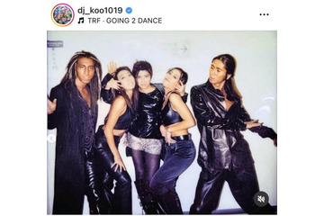 DJ KOO、TRFデビュー33周年を報告！懐かしの“1ヶ月20万”ドレッドヘアSHOTには「お若い」「青春でした！」の声 画像